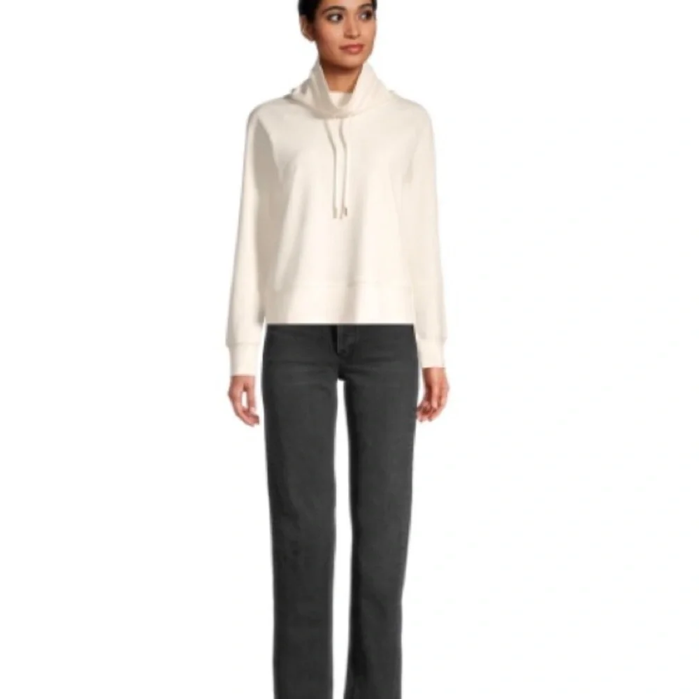 NWT!  Skechers Women's Go Luxe Rib Mock Neck Top - Picture 3 of 10